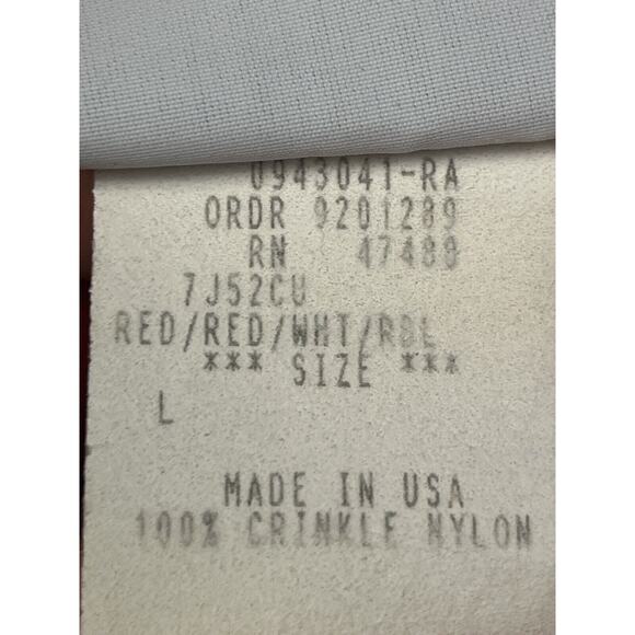 LHS Cheerleader Dance Vintage Jacket Womens Size XL Windbreaker Large Made‎ USA - Picture 7 of 8